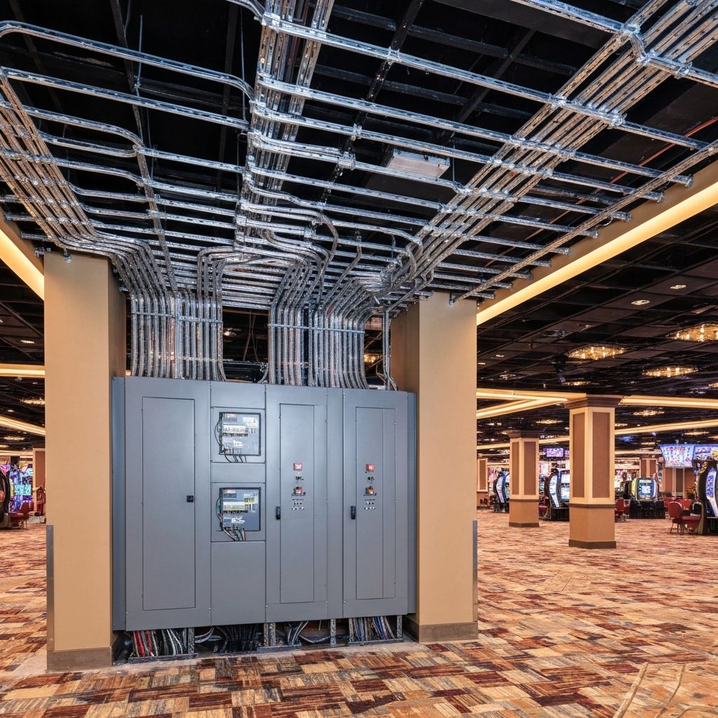 Casino electrical applications
